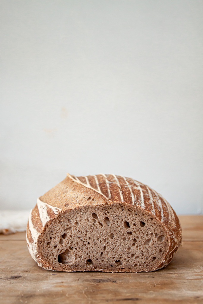 ⑦ Pain levain sarrasin prononcé