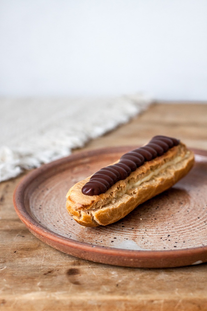 Éclairs with vanilla cream (par 2)🔥❄️