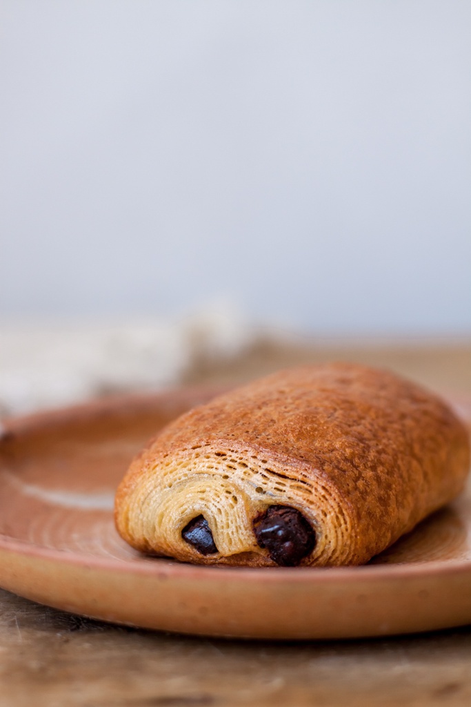 Pains au chocolat au ghee (par 2)
