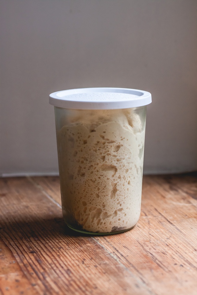 Pizza dough With sourdough