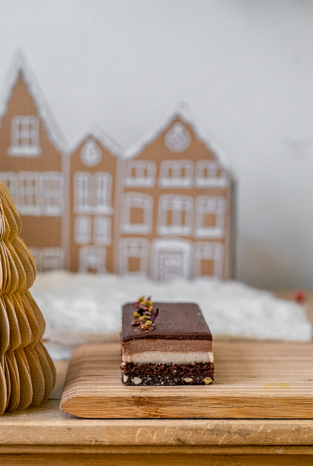 Bûche choco & noisette (6 personnes)