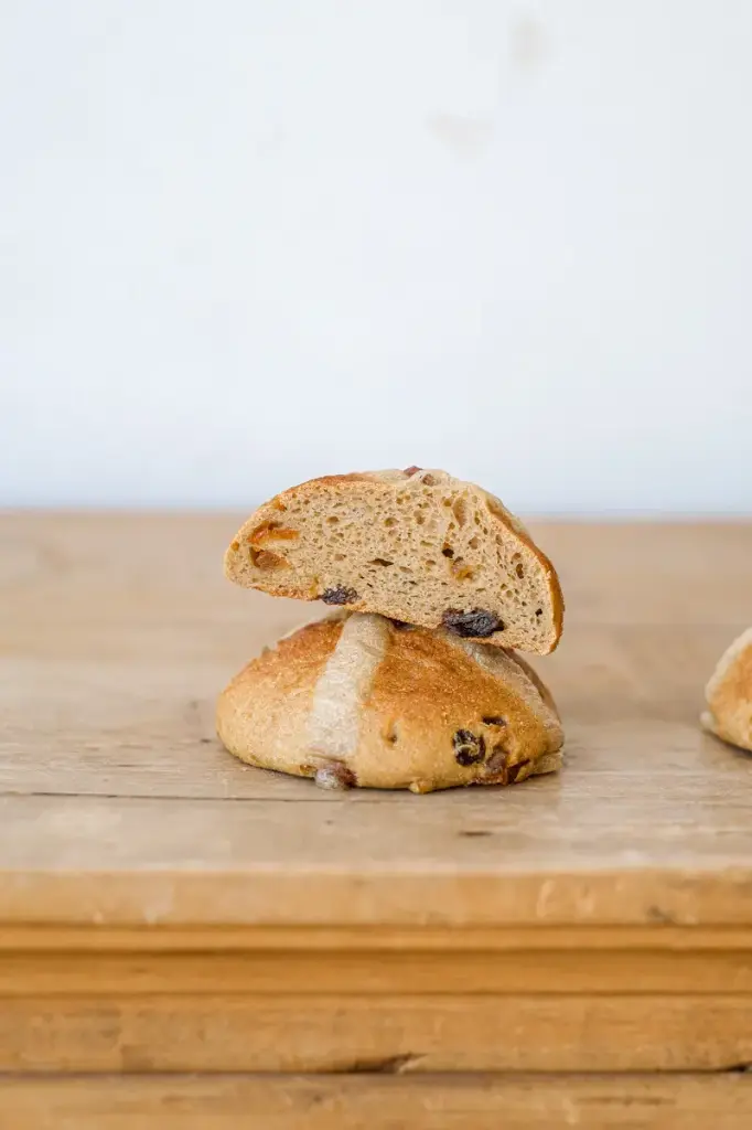 Hot Cross Bun Easter brioche