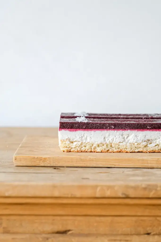 Gâteau cassis & coco (par 2)🔥❄️