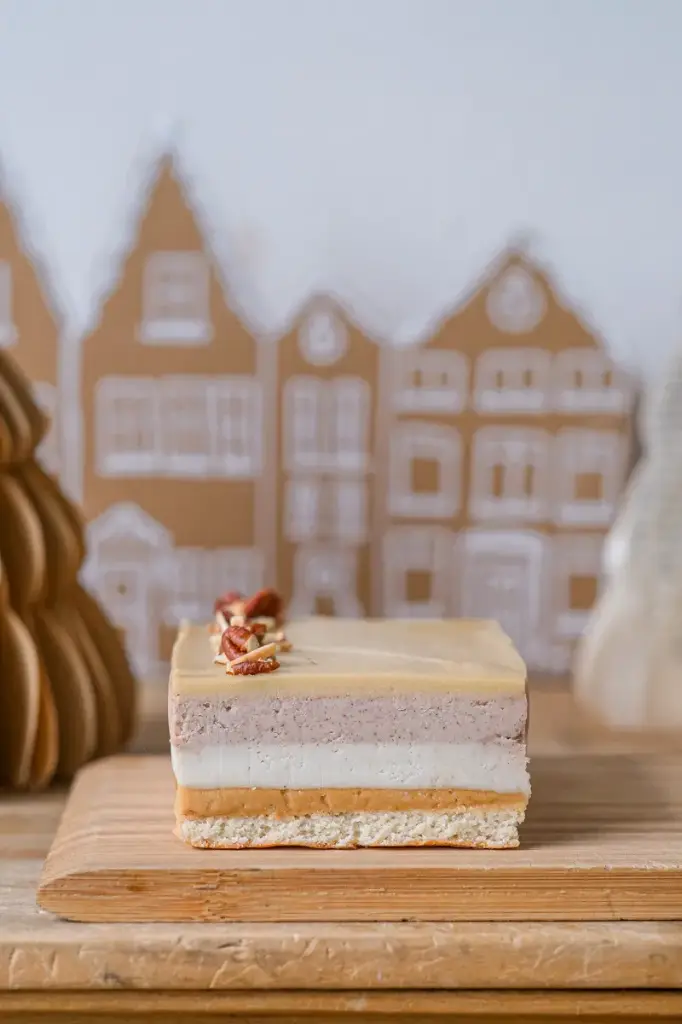 Bûche spéculoos & café (6 personnes)