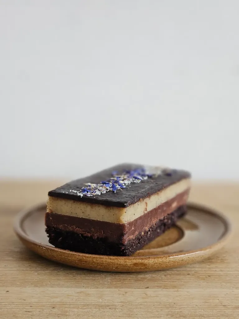 Gâteau de fête (chocolat & vanille)🔥🌿⚠️❄️