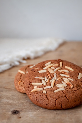 Zachte speculoos met amandelen (per 2) 