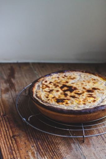 Tarte au riz au lait de riz (6-8 personnes)