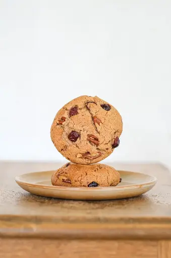 Cookies pécan & airelles (par 2)